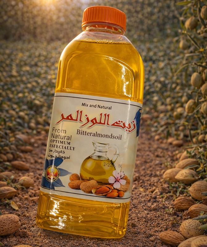 زيت اللوز المر - 1 كجم