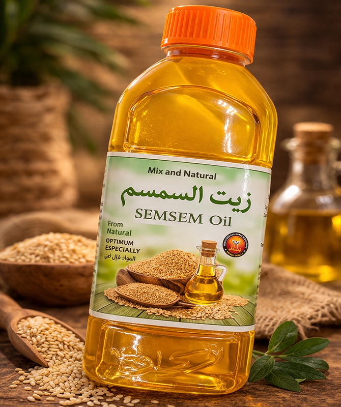 زيت السمسم - 1 كجم
