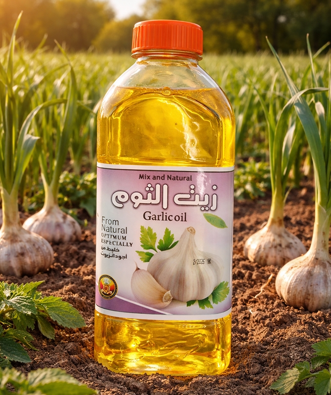 زيت الثوم - 1 كجم