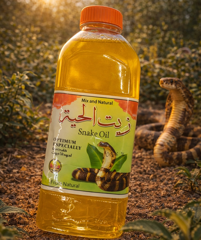 زيت الحية